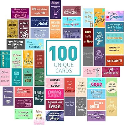 100 cartes de motivation avec des citations inspirantes - les cartes d'encouragement et de gentillesse montrent la gratitude et l'appréciation. le jeu de cartes d'affirmation contient 100 mini cartes mémo au design unique. Diaytar Sénégal : Large gamme, petits prix, grande satisfaction
