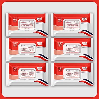 Lingettes alcoolisées ziva 100 feuilles offre spéciale 6 pièces (600 lingettes). Diaytar : Votre source de bonnes affaires en ligne