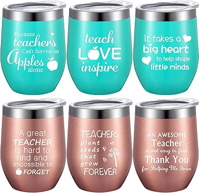 6 pièces idée cadeau de remerciement pour les enseignants par patilai