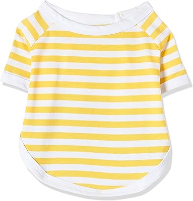 Pull en coton à rayures vives ohana avec col rond et manches