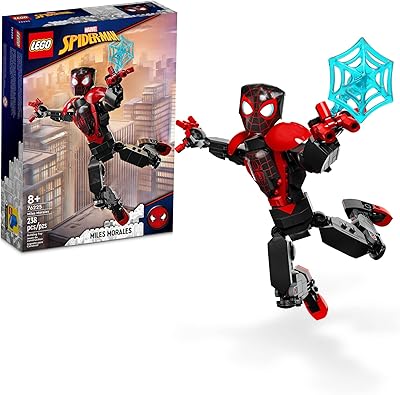 Lego 76225 marvel comics miles morales ensemble de jouets de construction ; modèle