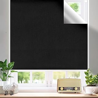 Rideaux occultants portables à clipser sur fenêtre sans perçage conception légère pour chambre