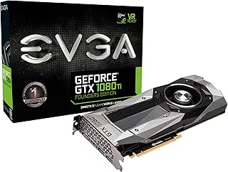 Carte graphique de jeu evga geforce gtx 1080 ti founders edition, 11 go