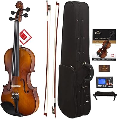 Violon mendini de cecilio pour enfants et adultes ensemble de violon débutant