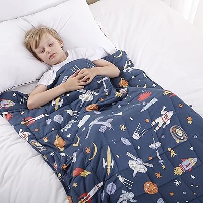 Couverture lestée foret pour bébé couvertures lestées douces et rafraîchissantes pour les tout-petits