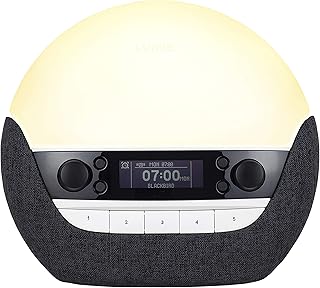 Lumi bodyclock luxe 750dab lumière de réveil avec radio dab