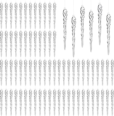 50pcs ornements de bonhomme de neige de noël à suspendre pour arbre