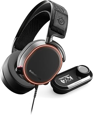 Casque de jeu steelseries arctis pro + gamedac - système audio haute résolution