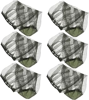 Moustiquaire 6 pièces écran hommes et femmes pêche sur champ vert filets de pêche en nylon pour abeilles. Diaytar : Qualité professionnelle, prix grand public