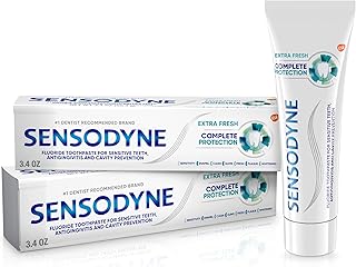 Dentifrice extra frais sensodyne total protection peau sensible gingivite sensible - 3,4 oz