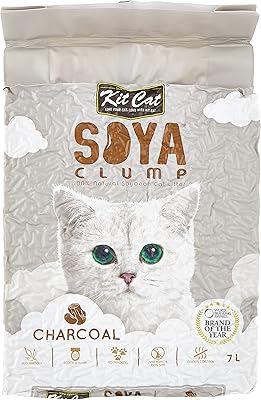 Litière pour chat en morceaux de soja agglomérés kit kat