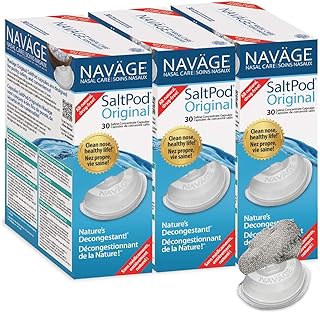 Pack de sel navage : 3 capsules de sel, paquet de 30