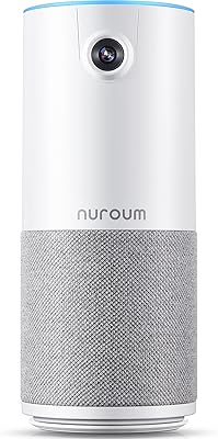 Webcam de conférence nuroum c10 hd 1080p, caméra de vidéoconférence avec micro