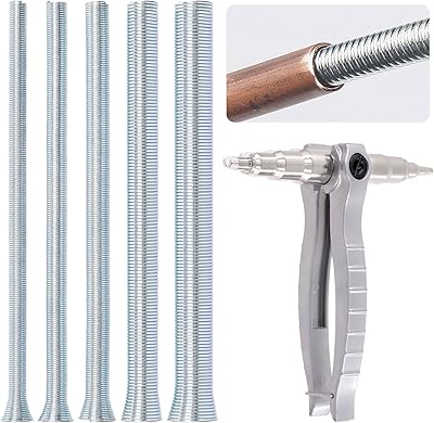 Ensemble de 6 cintreuses de tubes à ressort tanstic avec extenseur de tuyaux