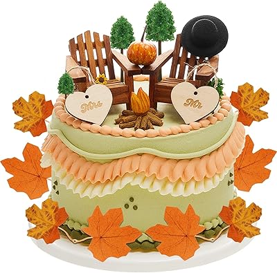 27 pièces décorations de gâteau de chaise de plage décoration de gâteau