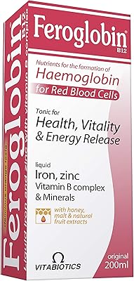 Supplément liquide vitabiotics feroglobine b12 200 ml