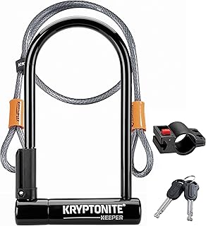 Boîtier kryptonite 12 mm, antivol en u avec support flex frame-u