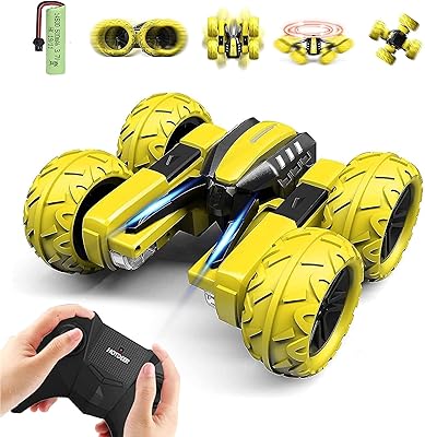 24 ghz 360 degrés pliant double face 4wd cascade électrique sur voiture