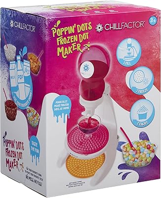 Chill factor frozen dots pop maker créez vos propres points congelés à la maison
