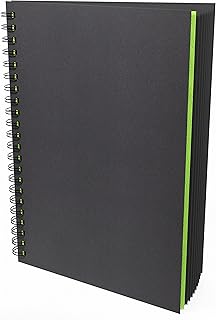 Carnet de croquis shadi a4 portrait, 80 pages (40 feuilles), 200 g/m2, carte