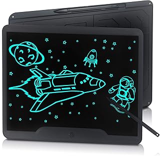 Tablette de dessin et d'écriture lcd 15 pouces, tableau d'écriture numérique effaçable gonzo