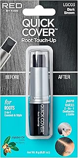 Stylo de teinture pour cheveux kiss touch up, brun foncé lgc03, 6 grammes