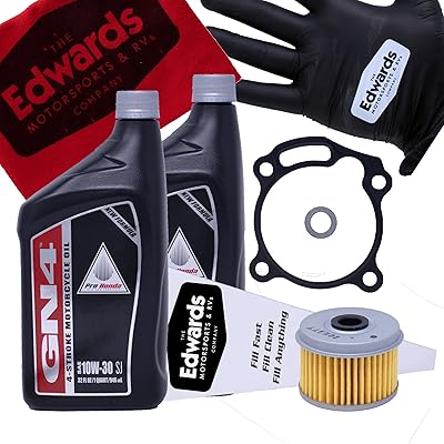 Kit de vidange d'huile edwards pour moto honda rebel 300 cmx300