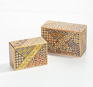 Boîte de puzzle secrète en bois warasheeb, 5 soleils 10 étapes, fabrication japonaise