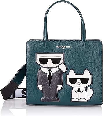 Sac cartable karl lagerfeld hp pour femme de paris almd khk slvr taille