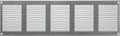 Grille de ventilation en métal 500x150mm - 20x6 pouces couvercle galvanisé avec maille