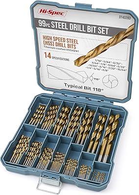Jeu de 99 forets multiples hispec. 14 tailles de 1 mm à 10