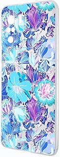 Coque mobile poco f3, housse en silicone liquide avec protection complète anti-rayures et antichoc pour mobile poco f3, design fleurs bleues. Diaytar : Parce que vous méritez le meilleur sans vous ruiner