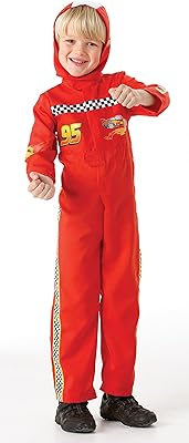 Costume officiel rubie's lightning mcqueen âge 7-8 ans - taille l