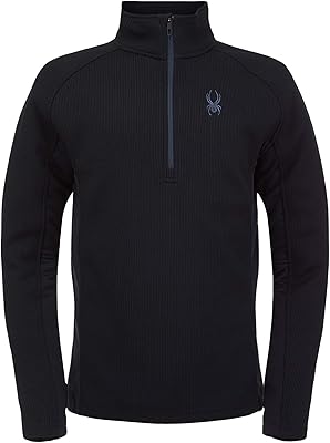 Veste à col montant demi-zippée spyder active sports pour hommes