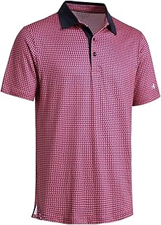Chemises de golf à manches courtes pour hommes, évacuant l'humidité sèche, polos