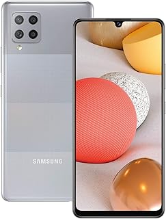 Smartphone samsung galaxy a42 5g sans carte sim avec android prism dot grey