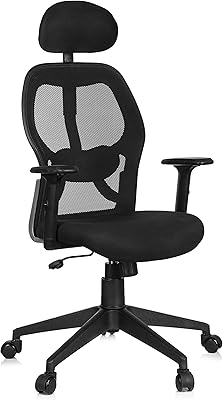 Chaise de bureau étude à dossier haut mbtc ragzer avec accoudoirs réglables