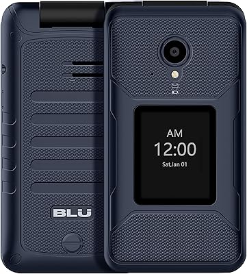 Téléphone portable à clapet bleu de tank | débloqué | 4g lte | 2022 | écran 2,8 pouces + 1,8 pouces | bleu. Diaytar Sénégal : Innovation, diversité et accessibilité