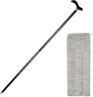 Bâton de marche amovible en bois massif aegir avec tête sphérique en bois de couleur foncée pour la marche en plein air. Découvrez Diaytar, la marketplace sénégalaise qui révolutionne vos achats en ligne