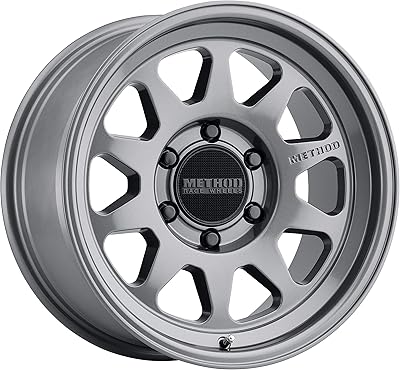 Jantes method race 316 titane poli 17x8.5 6x5.5, déport 0mm 4.7", mr31678560800