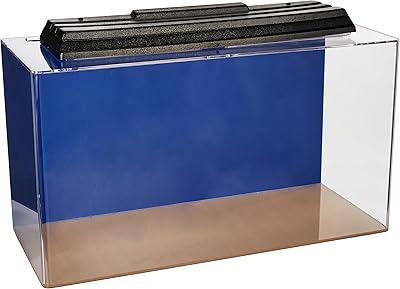 Kit d'aquarium en acrylique sea clear de 50 gallons, 36" x 15" 20"