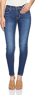 Jean slim levi's pour femme bleu