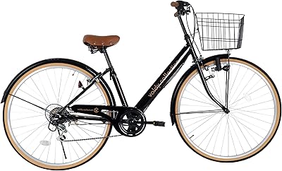 Vélo de croisière shimano mogoo voldy 6 vitesses 27 pouces vélo