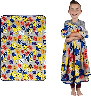 Couverture de canapé en peluche super douce franco pour enfants, taille 46" x