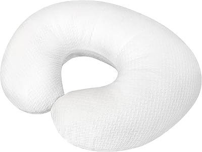 Oreiller d'allaitement biologique moon, oreiller de soutien pour bébé pour l'allaitement, oreiller d'allaitement