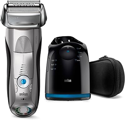 Rasoir électrique braun series 7 avec système de charge et de nettoyage 7899cc