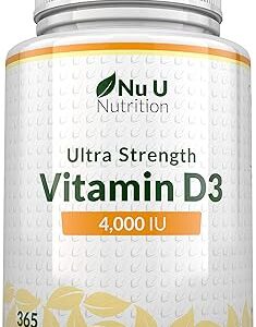 Vitamine d 4000 ui, 365 gélules sans pilule, approvisionnement d'un an, supplément de vitamine d3 facile à avaler quad strength. Le meilleur du e-commerce discount réuni sur Diaytar