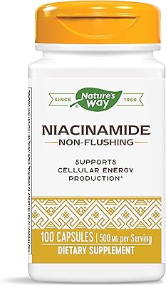 Nature's way niacinamide 500 mg, 100 gélules