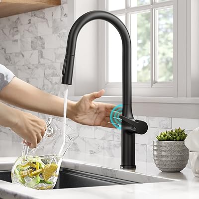 Kraus oletto ktf-3101mb robinet d'évier de cuisine moderne à poignée unique avec pulvérisateur