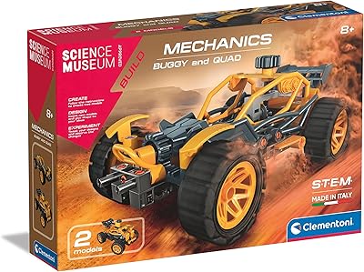 Kit de construction clementoni buggy et quartet pour mécaniciens de musée 61382